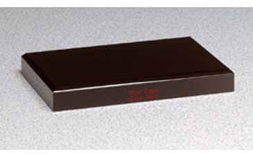 Black Glass Base 4" x 6"