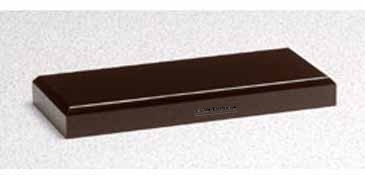 Black Glass Base 3" x 7"