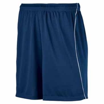 Wicking Soccer Shorts With Piping