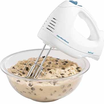 6 Speed Hand Mixer With Snap-On Case