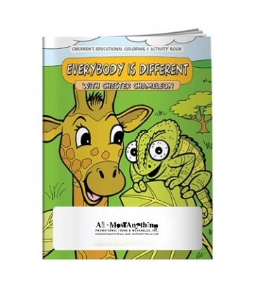 Coloring Book: Everybody is Different