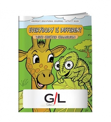 Coloring Book: Everybody is Different