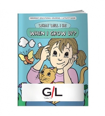 Coloring Book: What Will I Be When I Grow Up?
