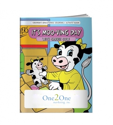 Coloring Book: It's Moo-ving Day