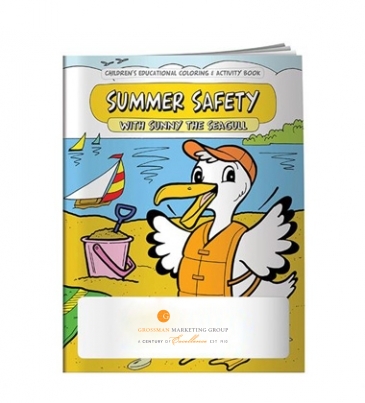 Coloring Book: Summer Safety
