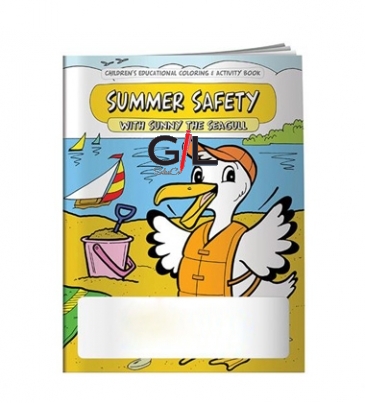Coloring Book: Summer Safety