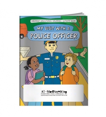 Coloring Book: My Visit with a Police Officer