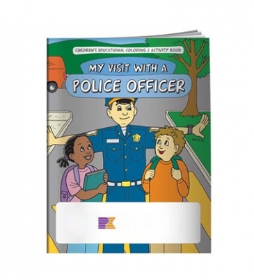 Coloring Book: My Visit with a Police Officer