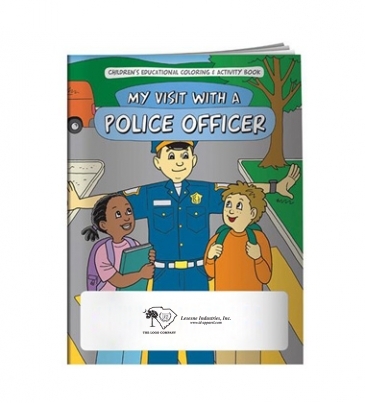 Coloring Book: My Visit with a Police Officer