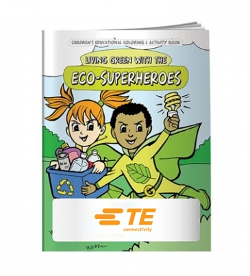 Coloring Book: Eco-Superheroes