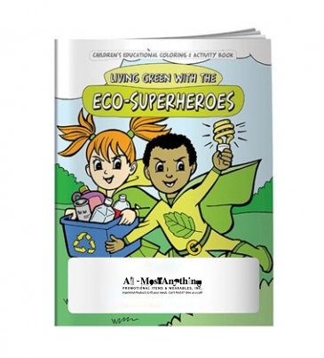 Coloring Book: Eco-Superheroes