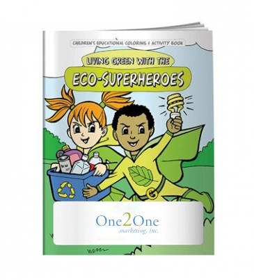 Coloring Book: Eco-Superheroes