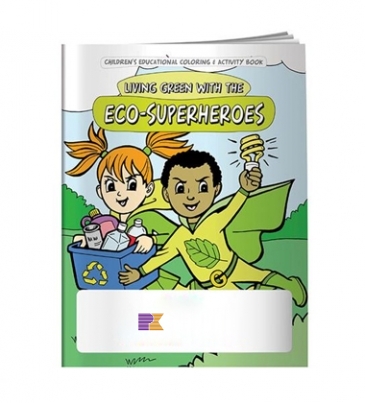 Coloring Book: Eco-Superheroes