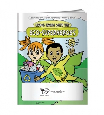 Coloring Book: Eco-Superheroes