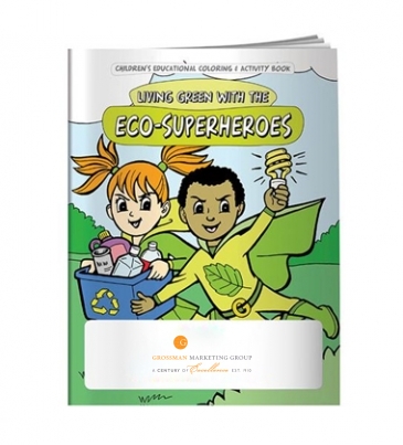 Coloring Book: Eco-Superheroes
