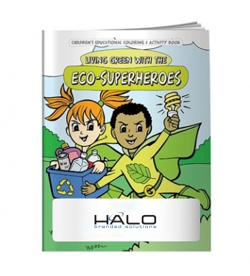 Coloring Book: Eco-Superheroes