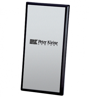 6x12 Connection Plaque - Black