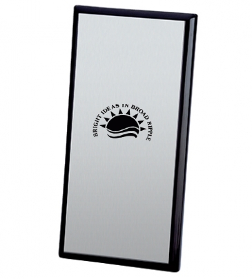 6x12 Connection Plaque - Black