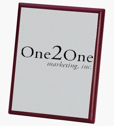 8x10 Connection Plaque - Rosewood