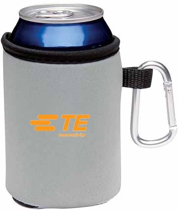Koozie® Collapsible Can Kooler with Carabiner