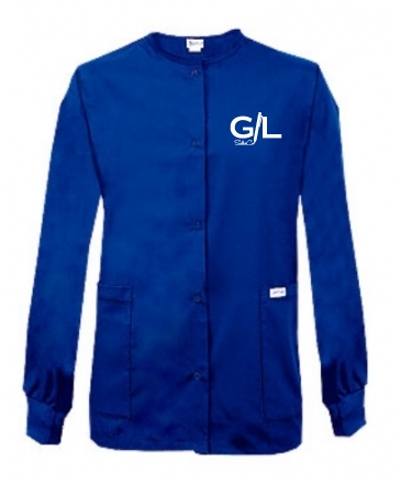 Scrub Jacket - Round Neck