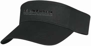 Cotton Twill Visor_Embroidered