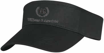 Cotton Twill Visor_Embroidered