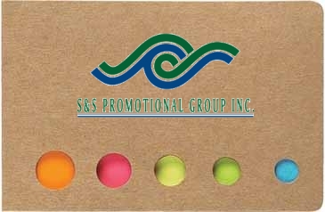 Sticky Flags In Pocket Case