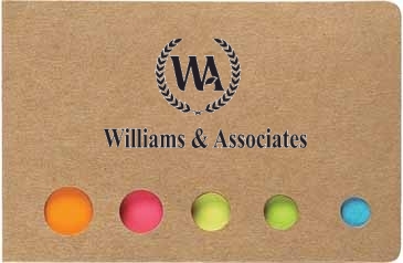 Sticky Flags In Pocket Case