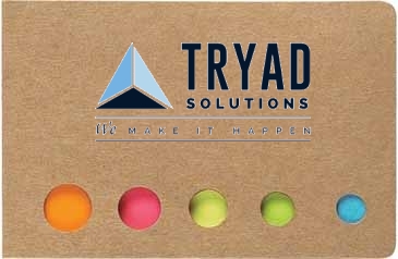 Sticky Flags In Pocket Case