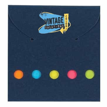 Sticky Notes And Flags In Pocket Case