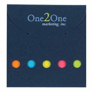 Sticky Notes And Flags In Pocket Case