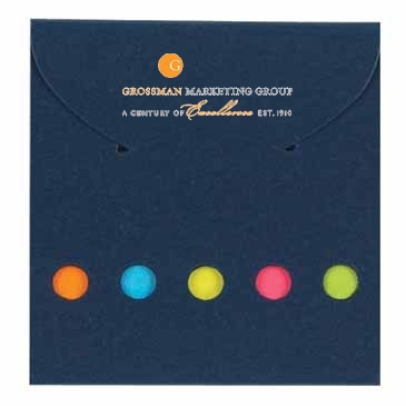 Sticky Notes And Flags In Pocket Case