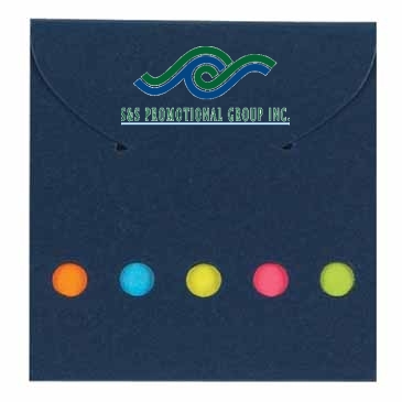 Sticky Notes And Flags In Pocket Case