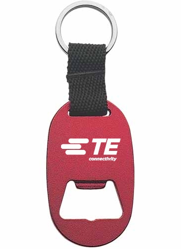 Metal Key Tag With Bottle Opener