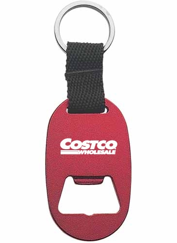 Metal Key Tag With Bottle Opener
