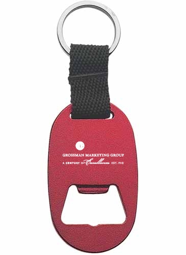 Metal Key Tag With Bottle Opener