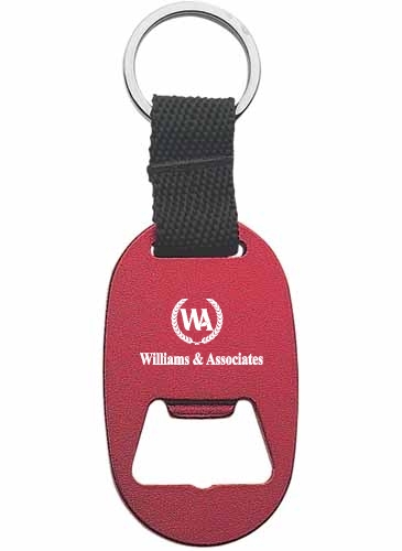 Metal Key Tag With Bottle Opener