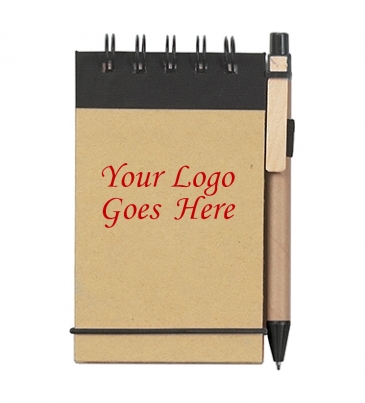 Eco-Inspired Spiral Jotter & Pen