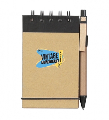 Eco-Inspired Spiral Jotter & Pen