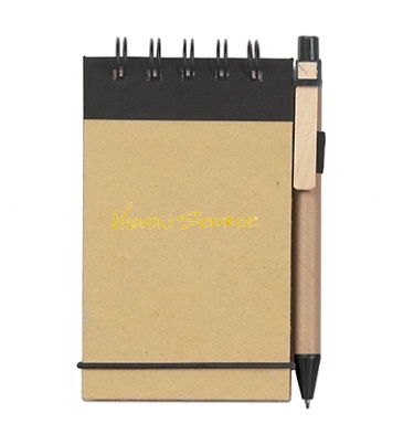 Eco-Inspired Spiral Jotter & Pen