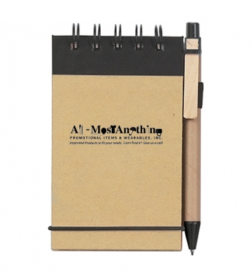 Eco-Inspired Spiral Jotter & Pen