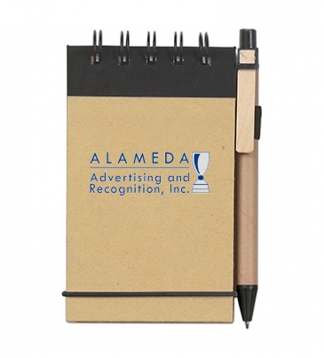 Eco-Inspired Spiral Jotter & Pen