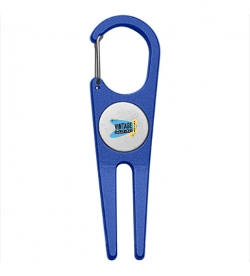 Aluminum Divot Tool With Ball Marker