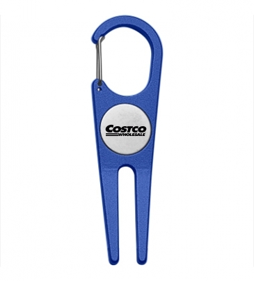 Aluminum Divot Tool With Ball Marker