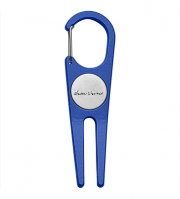 Aluminum Divot Tool With Ball Marker
