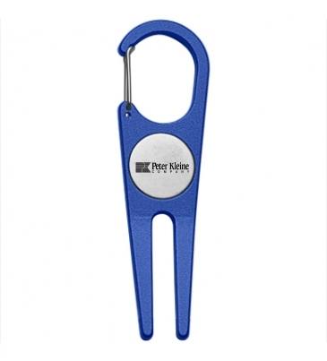 Aluminum Divot Tool With Ball Marker