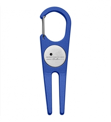 Aluminum Divot Tool With Ball Marker