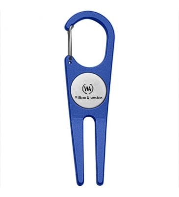 Aluminum Divot Tool With Ball Marker