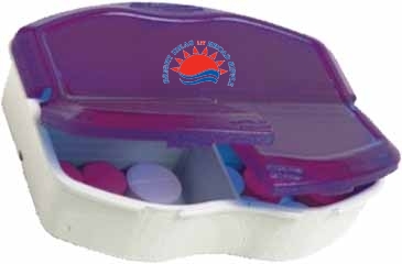 Tri-Minder Pill Box